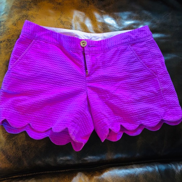 Lilly Pulitzer Pants - Lilly Pulitzer Buttercup Shorts SZ 0 NWOT EUC